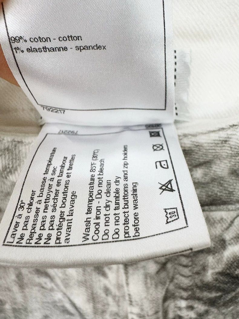 Chanel Chanel Denim Pants Size 34 with Floral Print Size 34" / US 12 / IT 48 - 4 Thumbnail