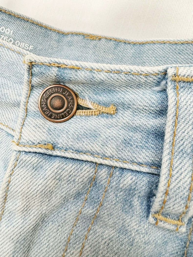 Celine Celine Denim Jeans Size 28, Worn Twice Size 28" / US 6 / IT 42 - 2 Thumbnail