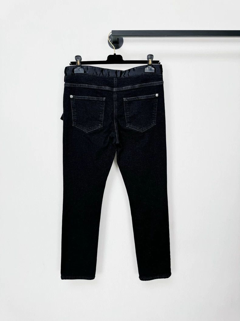 Chanel Chanel Denim Pants with Ribbon Detail Size 38" / US 16 / IT 52 - 8 Thumbnail
