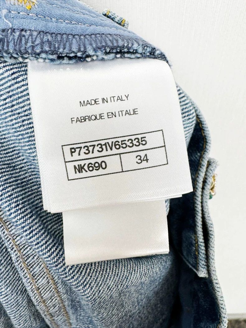 Chanel Chanel Denim Pants Size 34 Very New Size 34" / US 12 / IT 48 - 4 Thumbnail