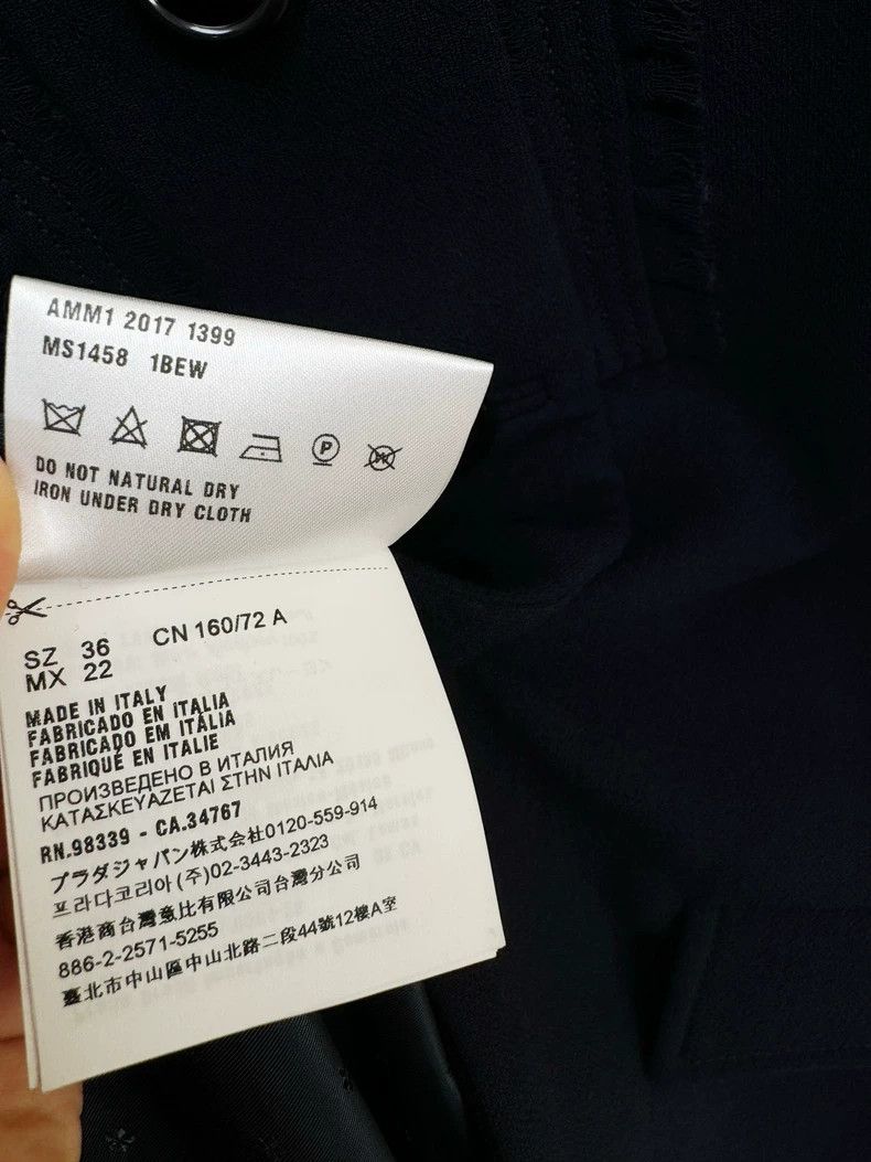 Prada Miumiu Wool Coat Outerwear Size 36 Size S / US 4 / IT 40 - 4 Thumbnail