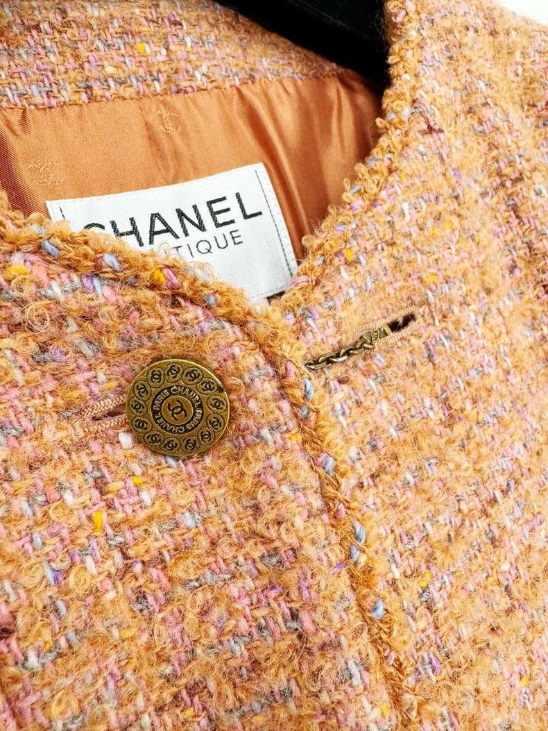Chanel Chanel Woven Jacket with Four Pockets Size M / US 6-8 / IT 42-44 - 2 Thumbnail