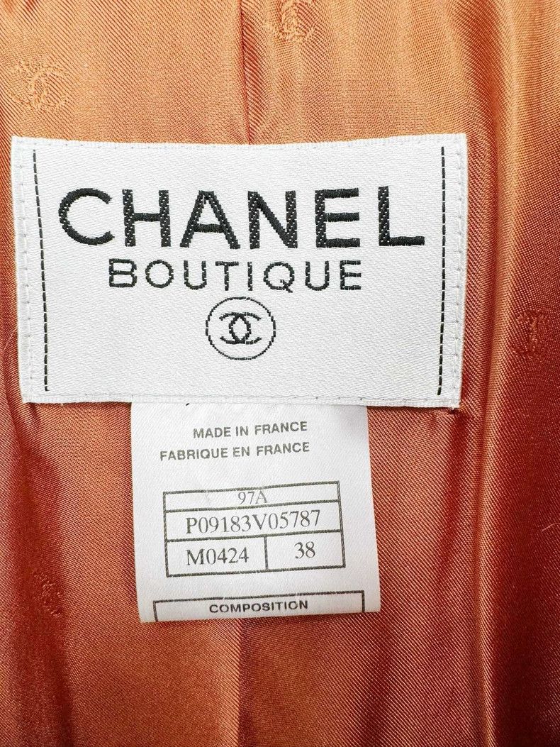 Chanel Chanel Woven Jacket with Four Pockets Size M / US 6-8 / IT 42-44 - 4 Thumbnail