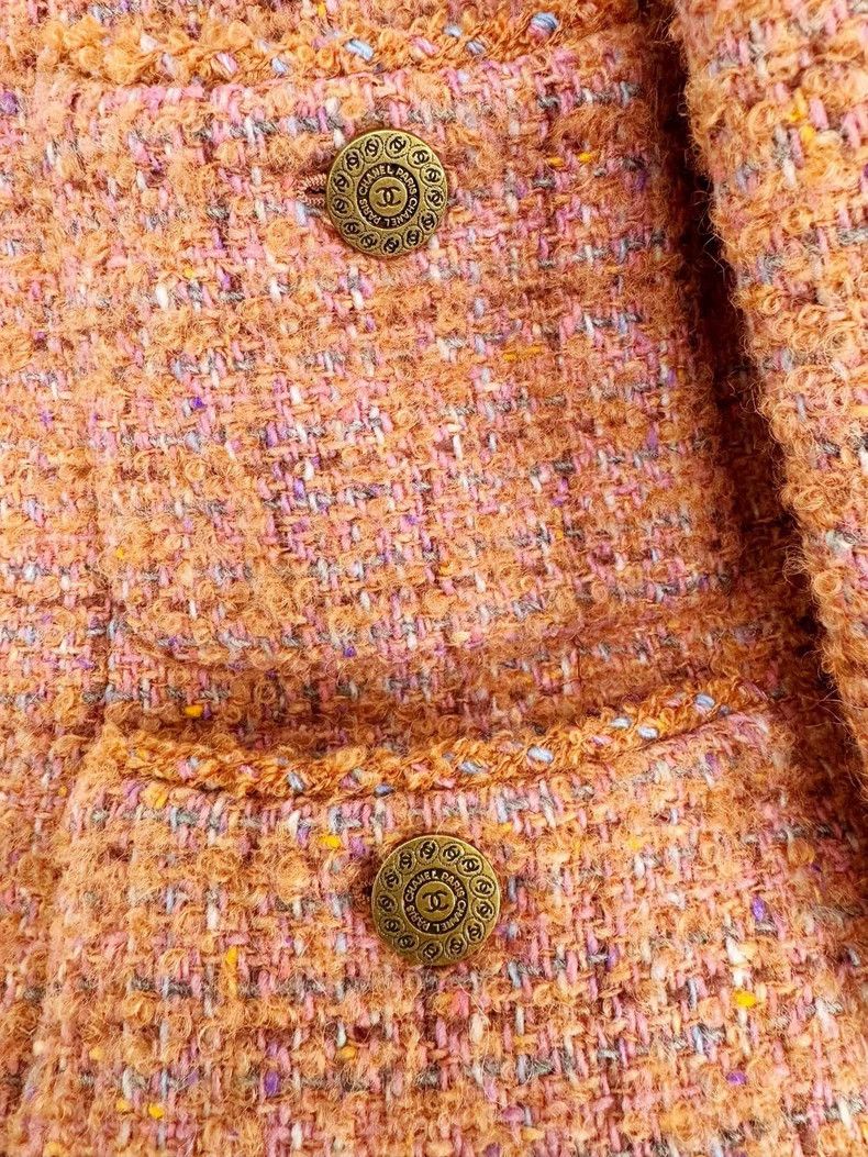 Chanel Chanel Woven Jacket with Four Pockets Size M / US 6-8 / IT 42-44 - 3 Thumbnail
