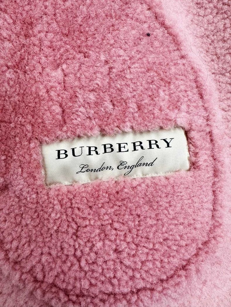 Burberry Burberry Shearling Coat in Light Pink Size L / US 10 / IT 46 - 3 Thumbnail