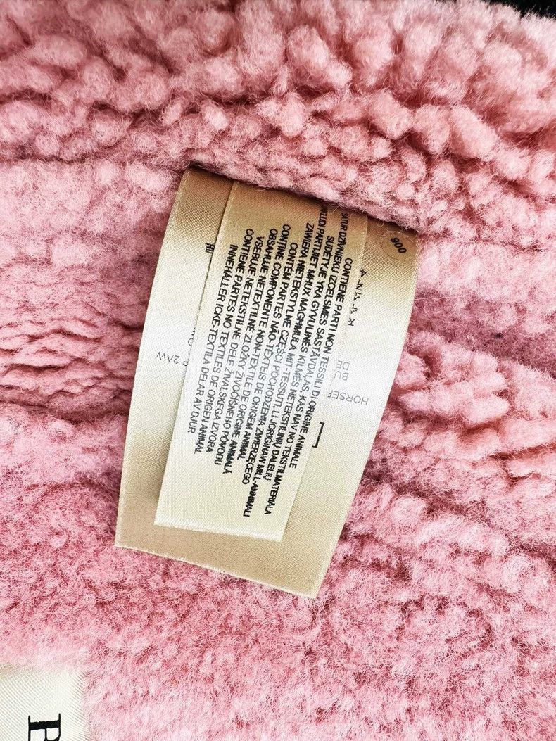 Burberry Burberry Shearling Coat in Light Pink Size L / US 10 / IT 46 - 5 Thumbnail