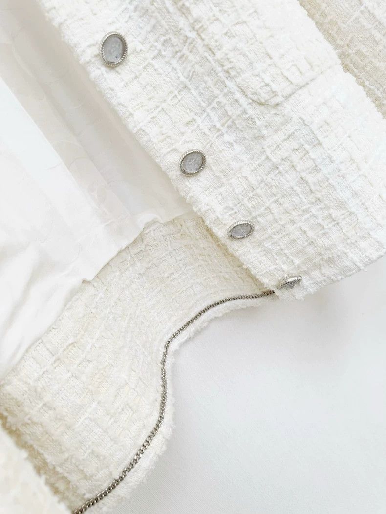 Chanel Chanel Woven Jacket in Size 44 Size XL / US 12-14 / IT 48-50 - 4 Thumbnail
