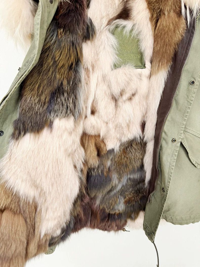 Moncler Mr&Mrs Fur Coat with Hooded Design Size S / US 4 / IT 40 - 4 Thumbnail
