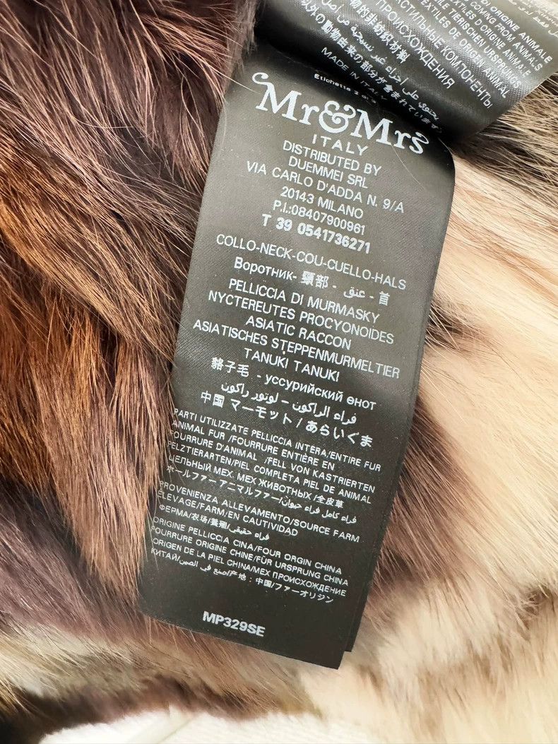 Moncler Mr&Mrs Fur Coat with Hooded Design Size S / US 4 / IT 40 - 6 Thumbnail