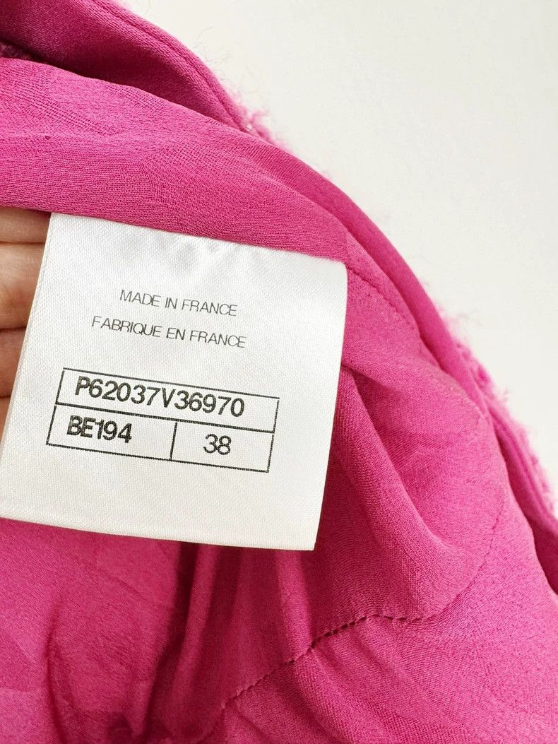 Chanel Chanel Pink Woven Coat Size 38 Size M / US 6-8 / IT 42-44 - 4 Thumbnail