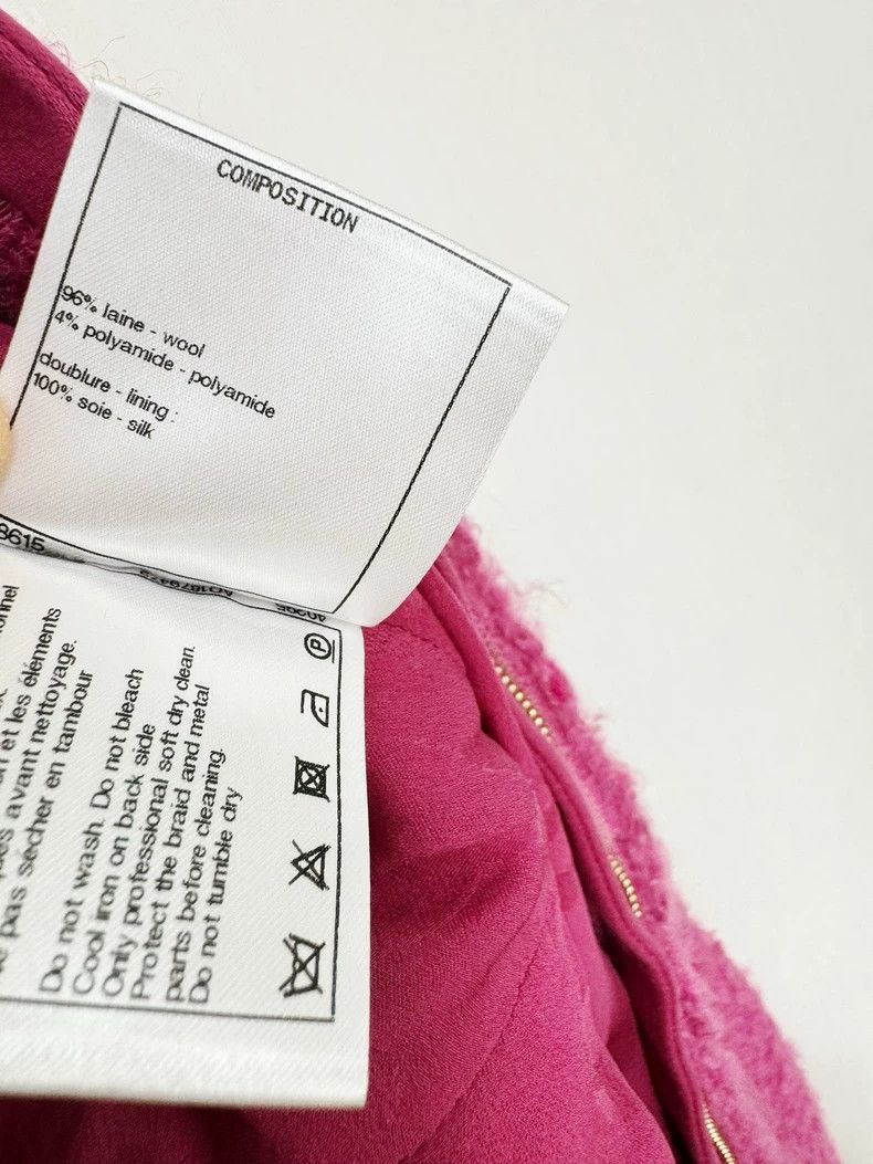 Chanel Chanel Pink Woven Coat Size 38 Size M / US 6-8 / IT 42-44 - 5 Thumbnail