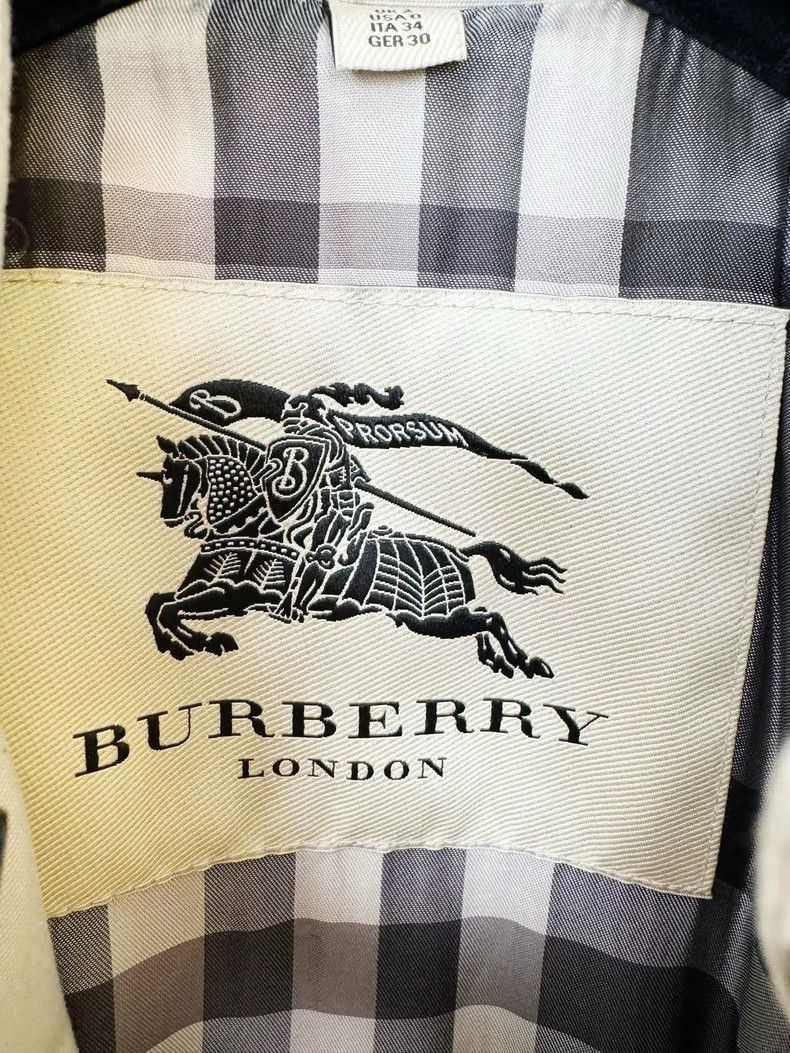 Burberry Burberry Trench Coat in Beige Color Size XXS / US 00 / IT 34 - 3 Thumbnail