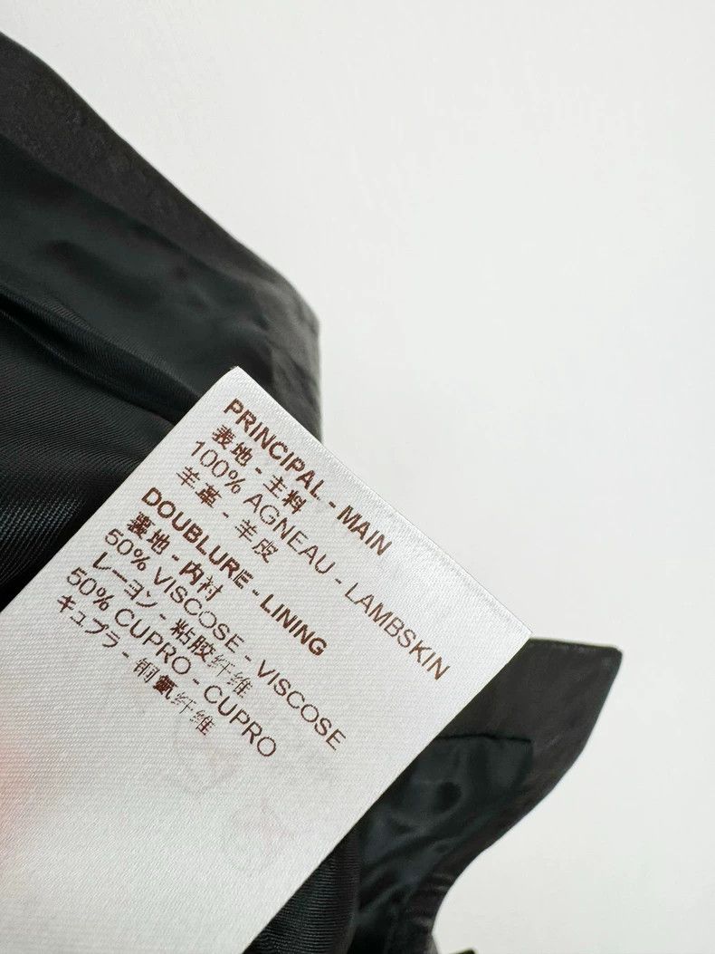 Louis Vuitton Louis Vuitton Black Leather Jacket Size S / US 4 / IT 40 - 5 Thumbnail
