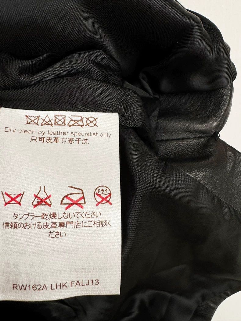 Louis Vuitton Louis Vuitton Black Leather Jacket Size S / US 4 / IT 40 - 4 Thumbnail