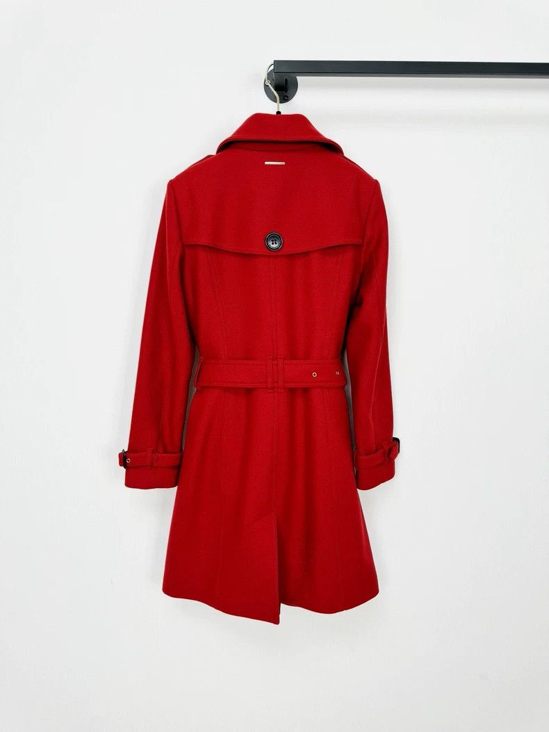 Burberry Burberry Wool Coat Size UK8 Red Size S / US 4 / IT 40 - 5 Thumbnail