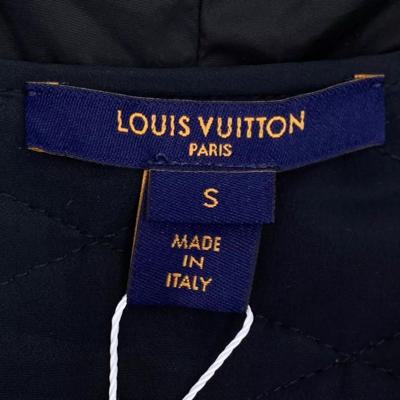 Louis Vuitton Louis Vuitton Black Hooded Zip-Up Jacket Size S / US 4 / IT 40 - 5 Thumbnail