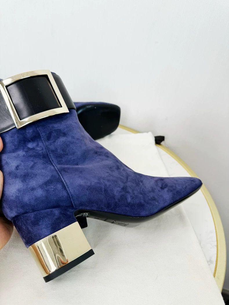 Roger Vivier New Roger Vivier Buckle Ankle Boots Size US 6 / IT 36 - 7 Thumbnail
