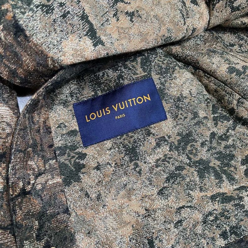 Louis Vuitton Louis Vuitton Floral Pattern Denim Jacket Size XL / US 12-14 / IT 48-50 - 7 Thumbnail