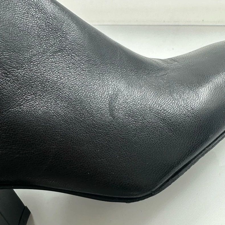 Stuart Weitzman Stuart Weitzman Black Leather Knee High Boots Size US 5 / IT 35 - 8 Thumbnail