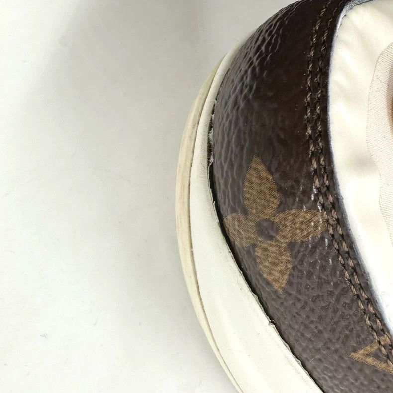 Louis Vuitton Louis Vuitton White Brown Dad Sneakers Size US 6 / IT 36 - 9 Thumbnail