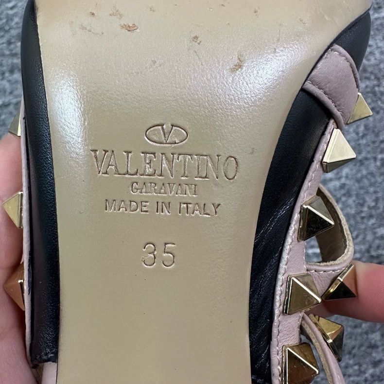 Valentino Valentino High Heel Black Shoes Size 35 Size US 5 / IT 35 - 5 Thumbnail
