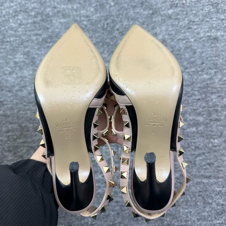 Valentino Valentino High Heel Black Shoes Size 35 Size US 5 / IT 35 - 4 Thumbnail