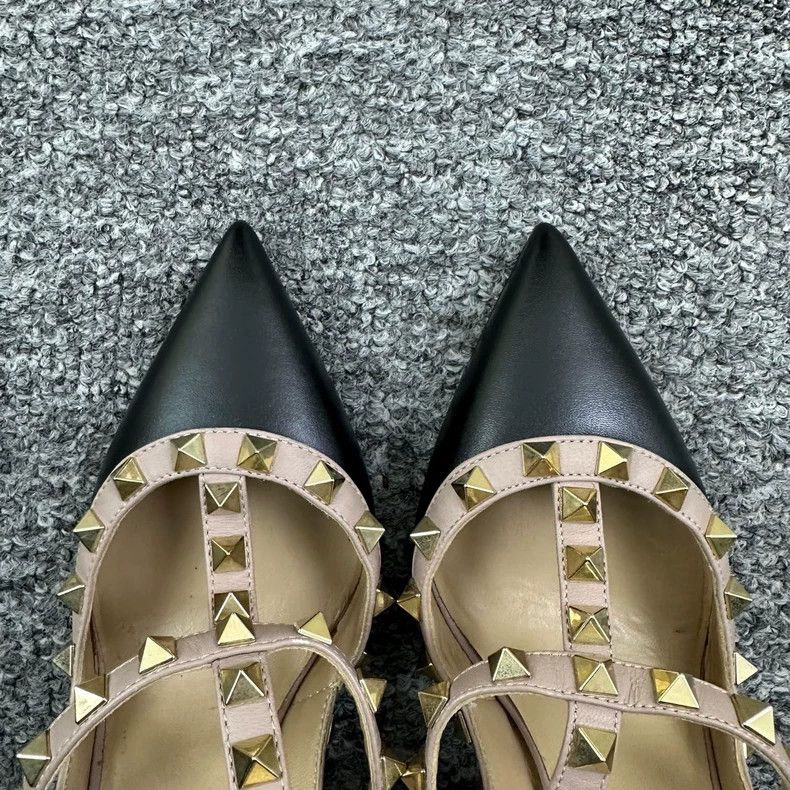 Valentino Valentino High Heel Black Shoes Size 35 Size US 5 / IT 35 - 3 Thumbnail