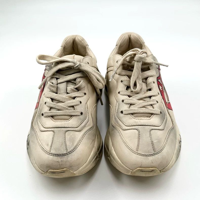 Gucci Gucci Vintage Red Lip Dad Sneakers Size US 5 / IT 35 - 2 Thumbnail