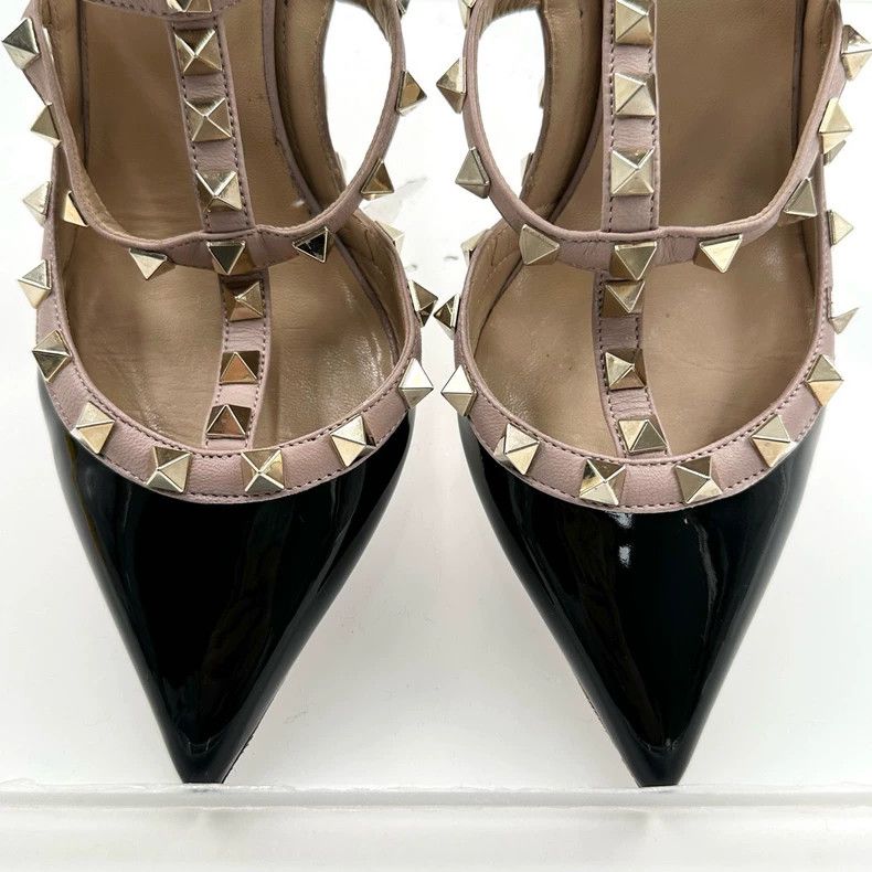 Valentino Valentino Black Patent Leather High Heels Size US 6 / IT 36 - 5 Thumbnail