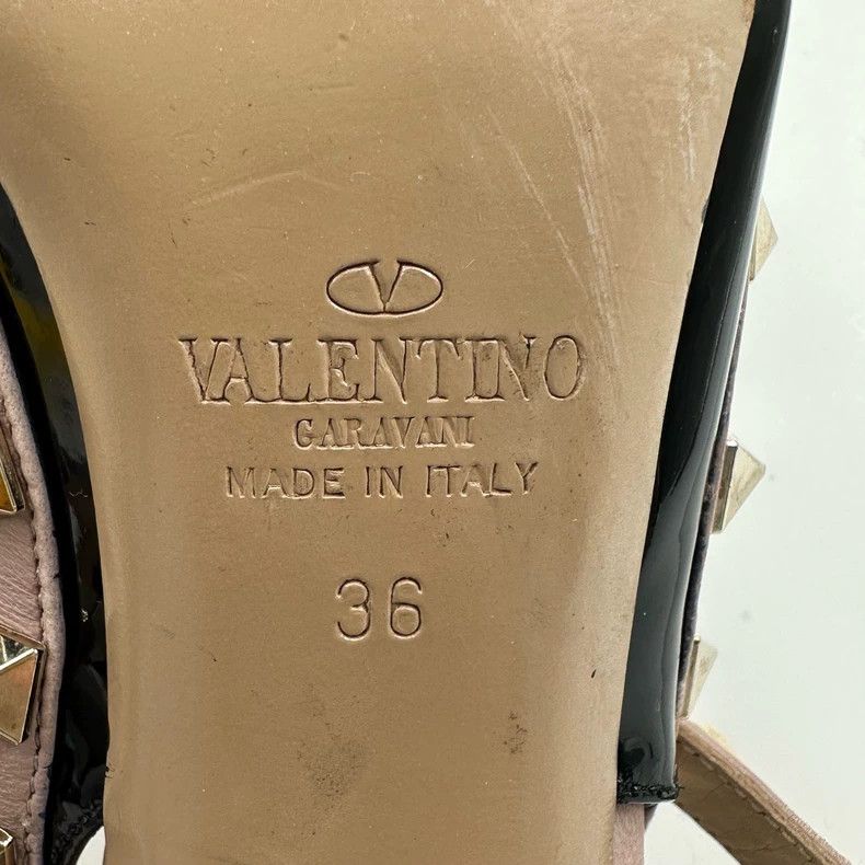 Valentino Valentino Black Patent Leather High Heels Size US 6 / IT 36 - 7 Thumbnail