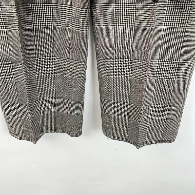 Gucci Gucci Gray Plaid Casual Pants New Size 28" / US 6 / IT 42 - 4 Thumbnail