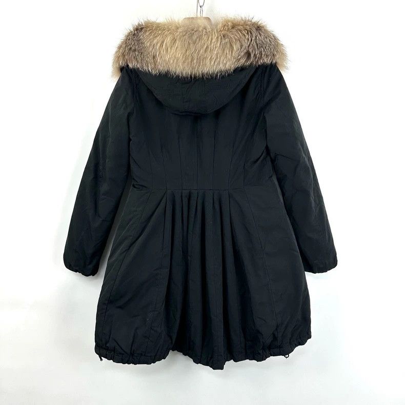 Moncler Moncler Black Fur-Lined Down Jacket Size S / US 4 / IT 40 - 2 Thumbnail
