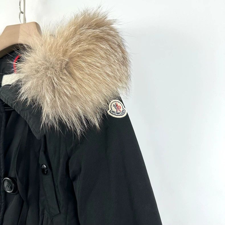 Moncler Moncler Black Fur-Lined Down Jacket Size S / US 4 / IT 40 - 5 Thumbnail