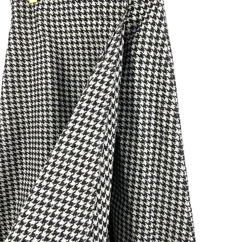 Dior Dior Black and White Houndstooth Skirt Size 36" / US 14 / IT 50 - 6 Thumbnail
