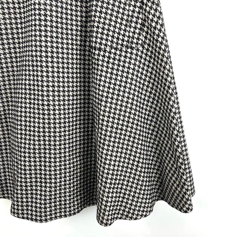 Dior Dior Black and White Houndstooth Skirt Size 36" / US 14 / IT 50 - 5 Thumbnail