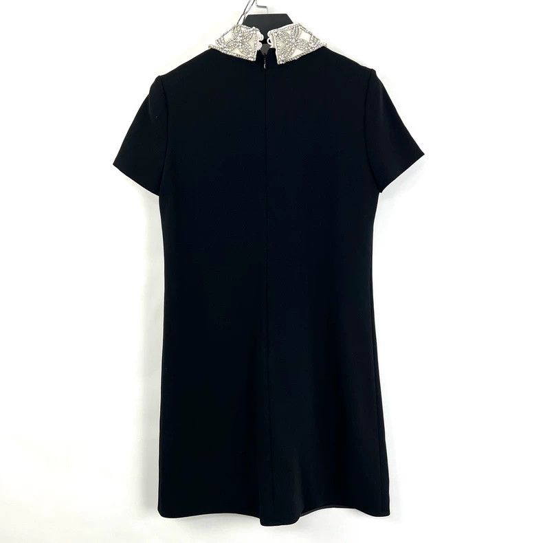 Prada Miumiu Short Sleeve Embellished Dress Size S / US 4 / IT 40 - 2 Thumbnail