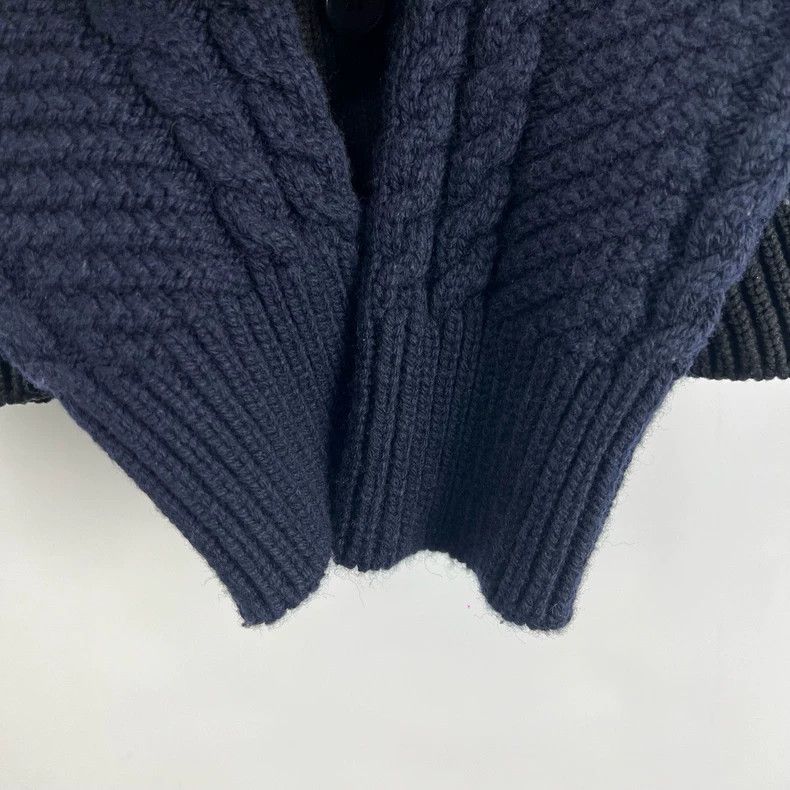 Alexander McQueen Alexander McQueen Knit and Denim Jacket Size S / US 4 / IT 40 - 8 Thumbnail