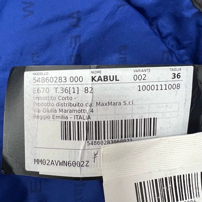 Moncler Max Mara Blue Hooded Puffer Jacket Size S / US 4 / IT 40 - 7 Thumbnail