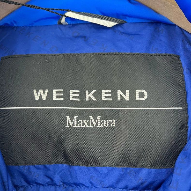 Moncler Max Mara Blue Hooded Puffer Jacket Size S / US 4 / IT 40 - 6 Thumbnail