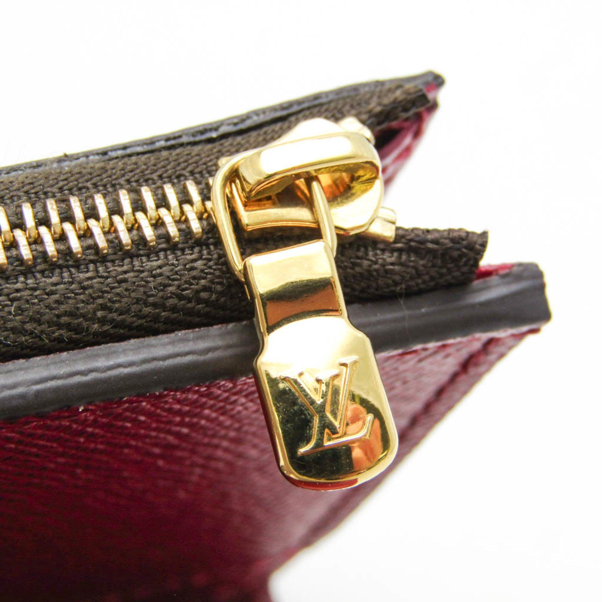 Louis Vuitton Louis Vuitton Monogram Zoe Wallet M62932 Women's Monogram Wallet (tri-fold) Fuchsia,Monogram Size ONE SIZE - 13 Thumbnail