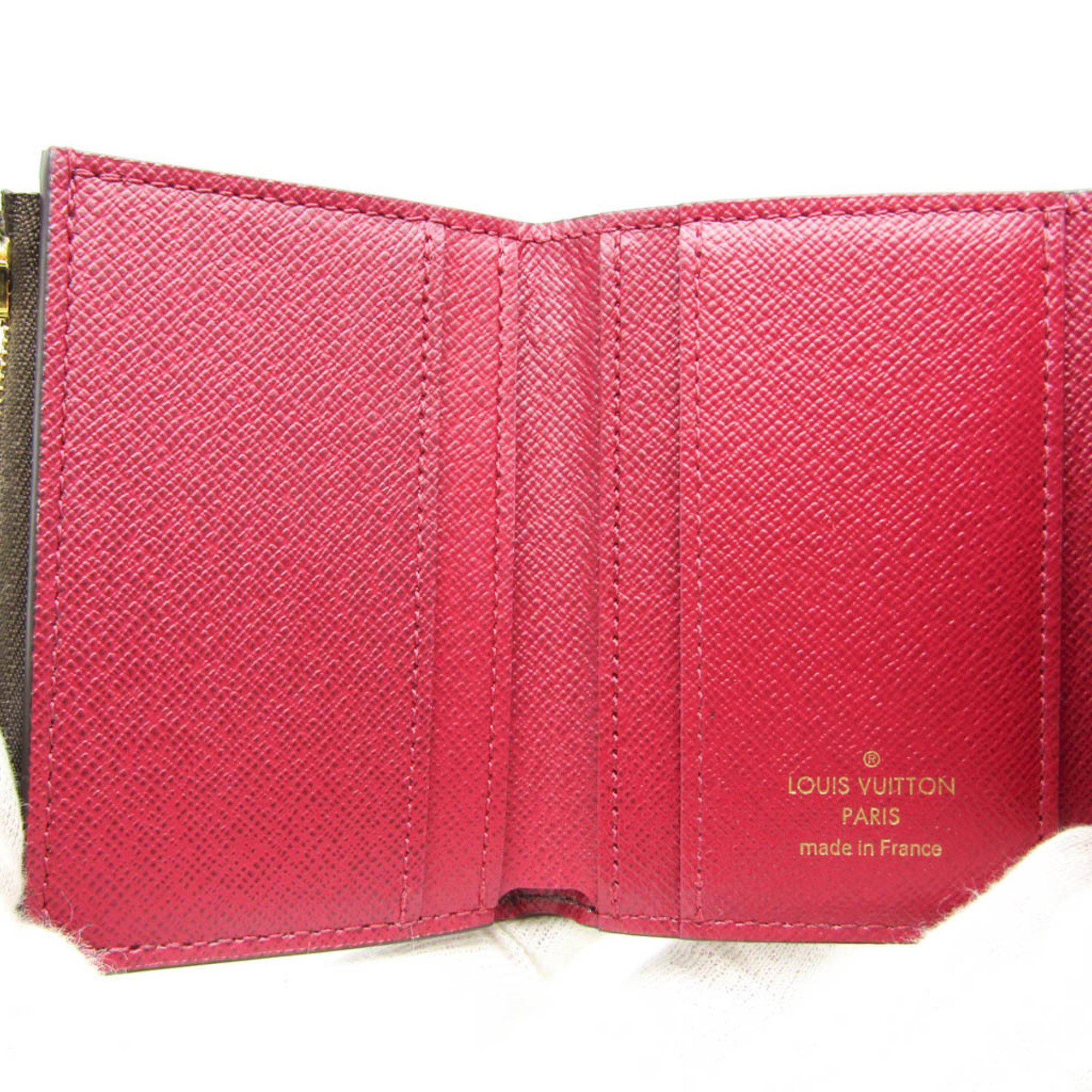 Louis Vuitton Louis Vuitton Monogram Zoe Wallet M62932 Women's Monogram Wallet (tri-fold) Fuchsia,Monogram Size ONE SIZE - 11 Thumbnail
