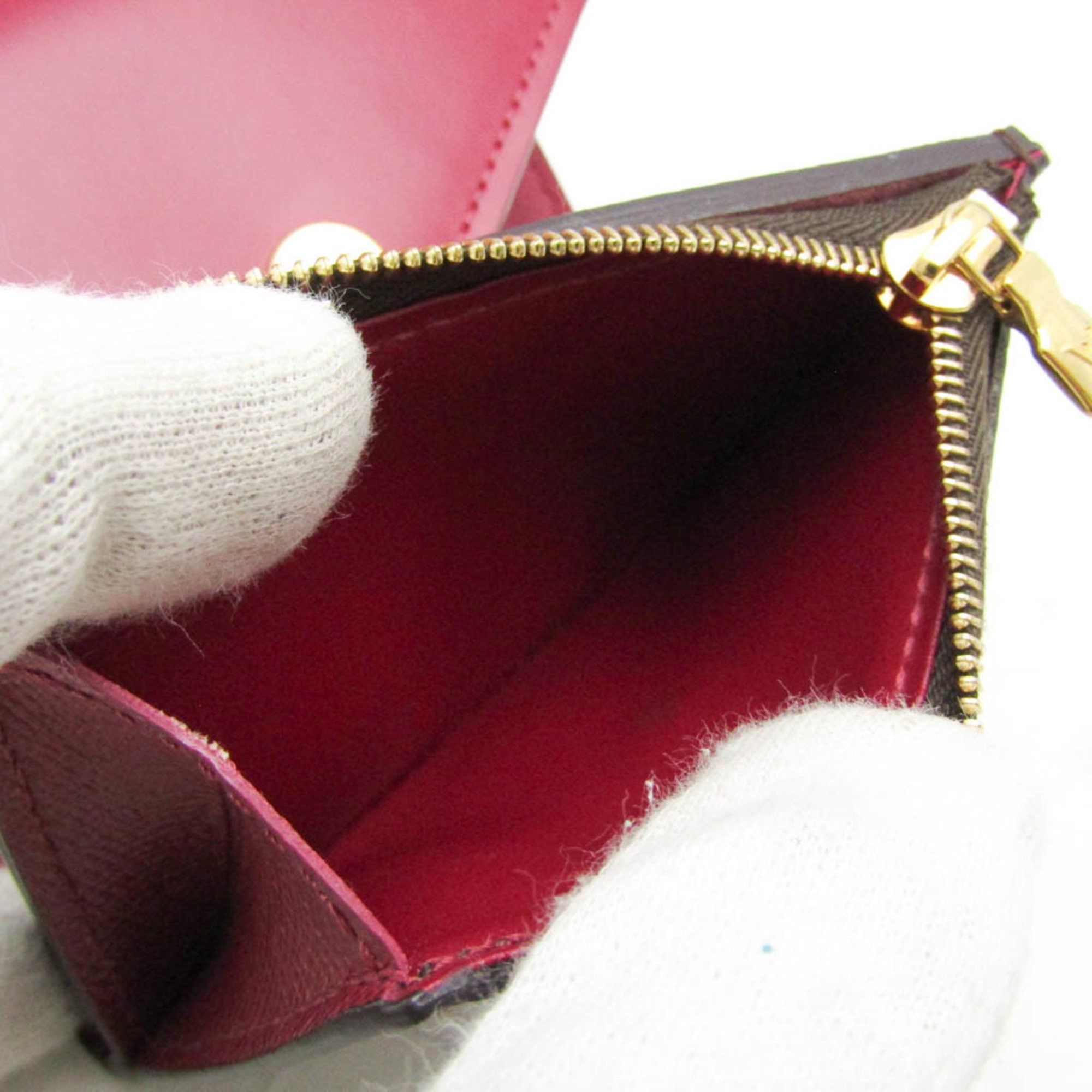 Louis Vuitton Louis Vuitton Monogram Zoe Wallet M62932 Women's Monogram Wallet (tri-fold) Fuchsia,Monogram Size ONE SIZE - 4 Thumbnail