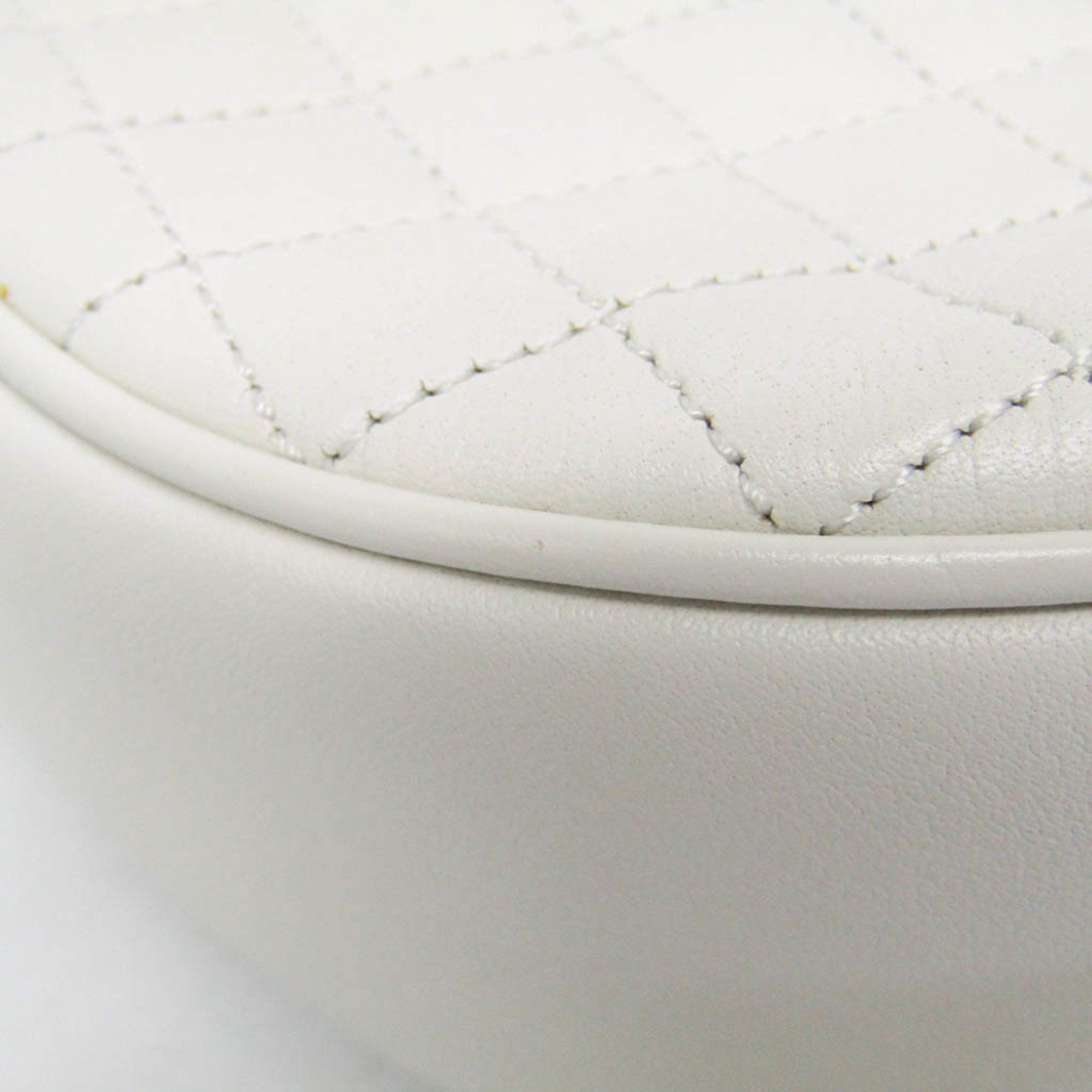 Celine Celine C Charm Medium Camera Bag 188353BFH Women's Leather Shoulder Bag White Size ONE SIZE - 8 Thumbnail