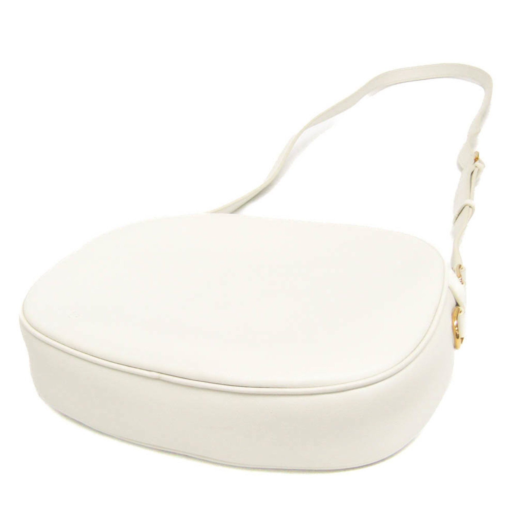 Celine Celine C Charm Medium Camera Bag 188353BFH Women's Leather Shoulder Bag White Size ONE SIZE - 2 Thumbnail