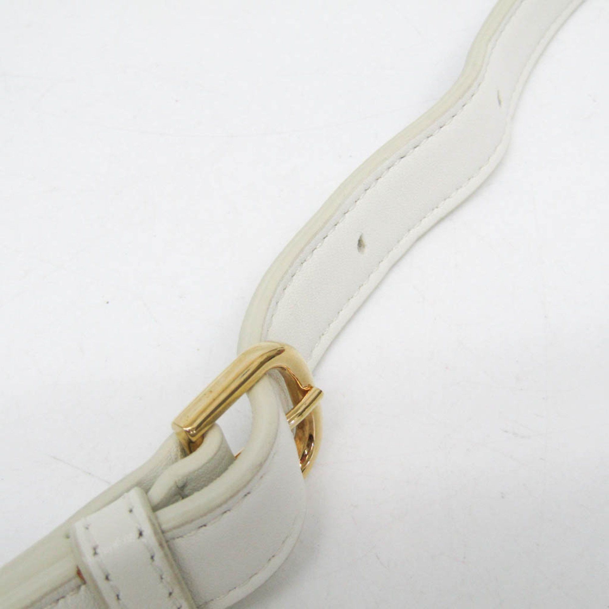 Celine Celine C Charm Medium Camera Bag 188353BFH Women's Leather Shoulder Bag White Size ONE SIZE - 12 Thumbnail