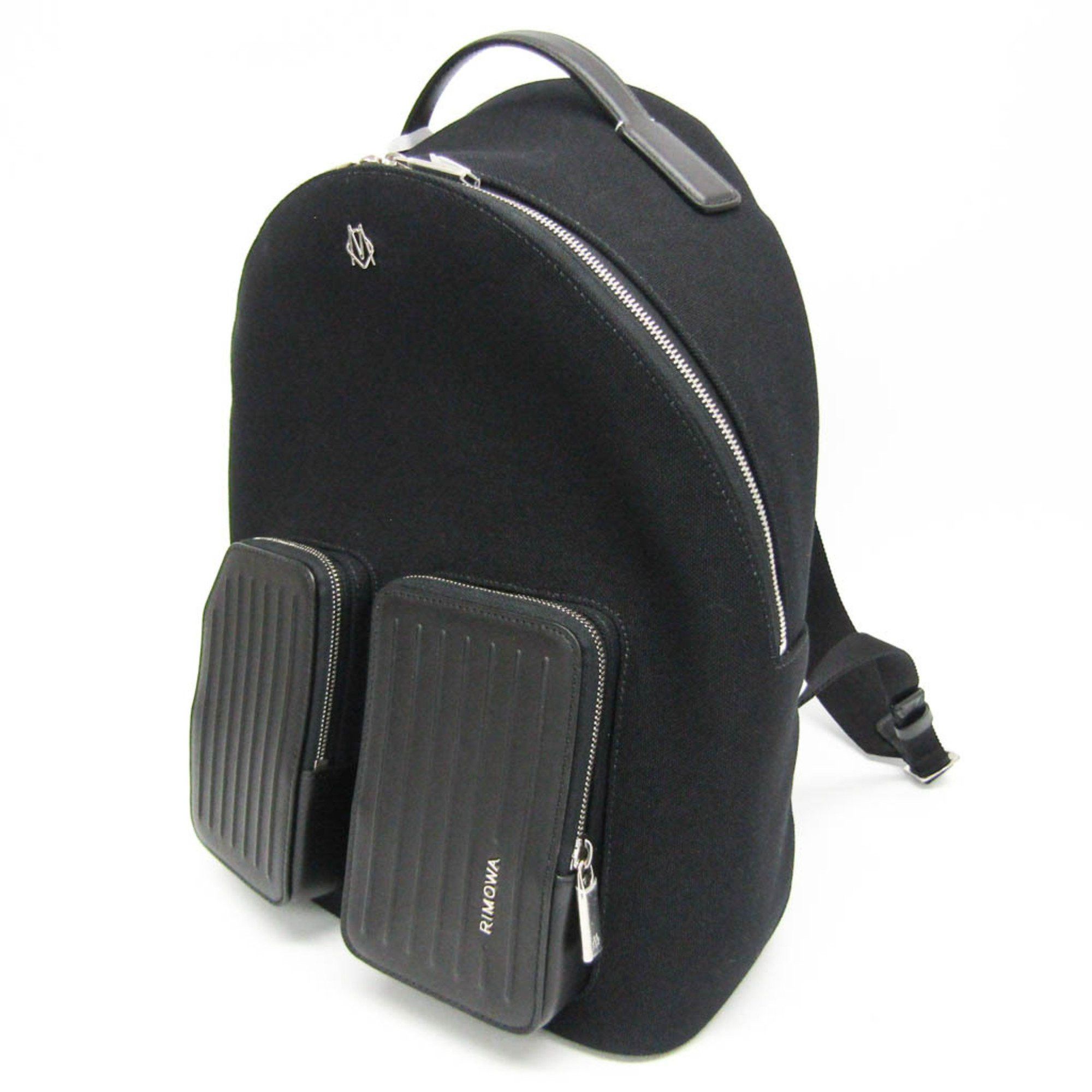 Coach Coach NEVER STILL 52500001 Men,Women Leather,Canvas Backpack Black Size ONE SIZE - 6 Thumbnail