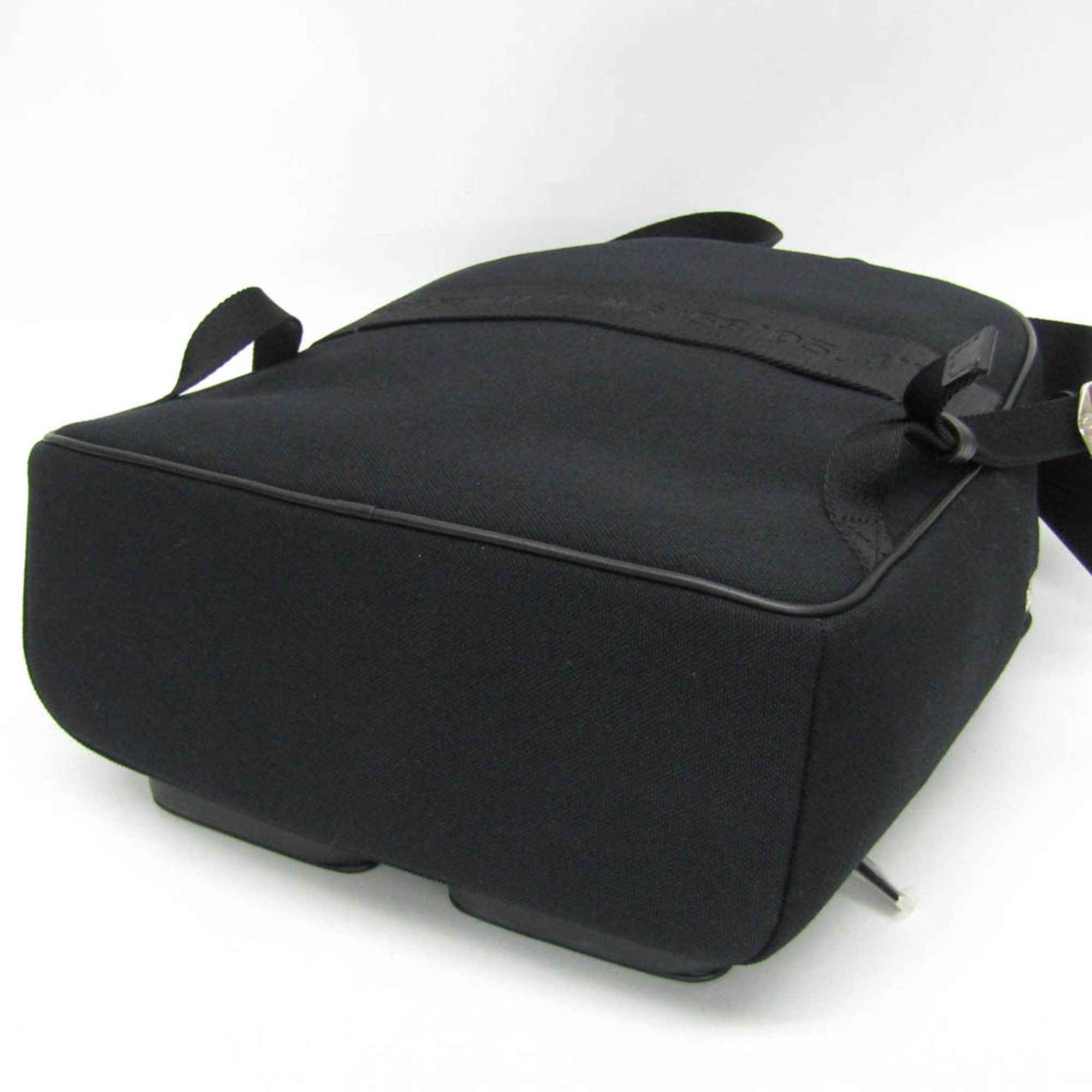 Coach Coach NEVER STILL 52500001 Men,Women Leather,Canvas Backpack Black Size ONE SIZE - 5 Thumbnail