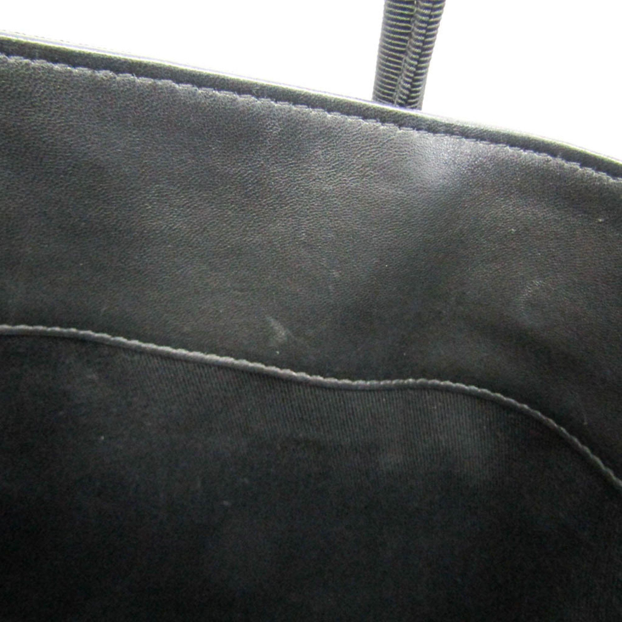 Salvatore Ferragamo Salvatore Ferragamo GG-213985 Men,Women Canvas Tote Bag Black Size ONE SIZE - 10 Thumbnail