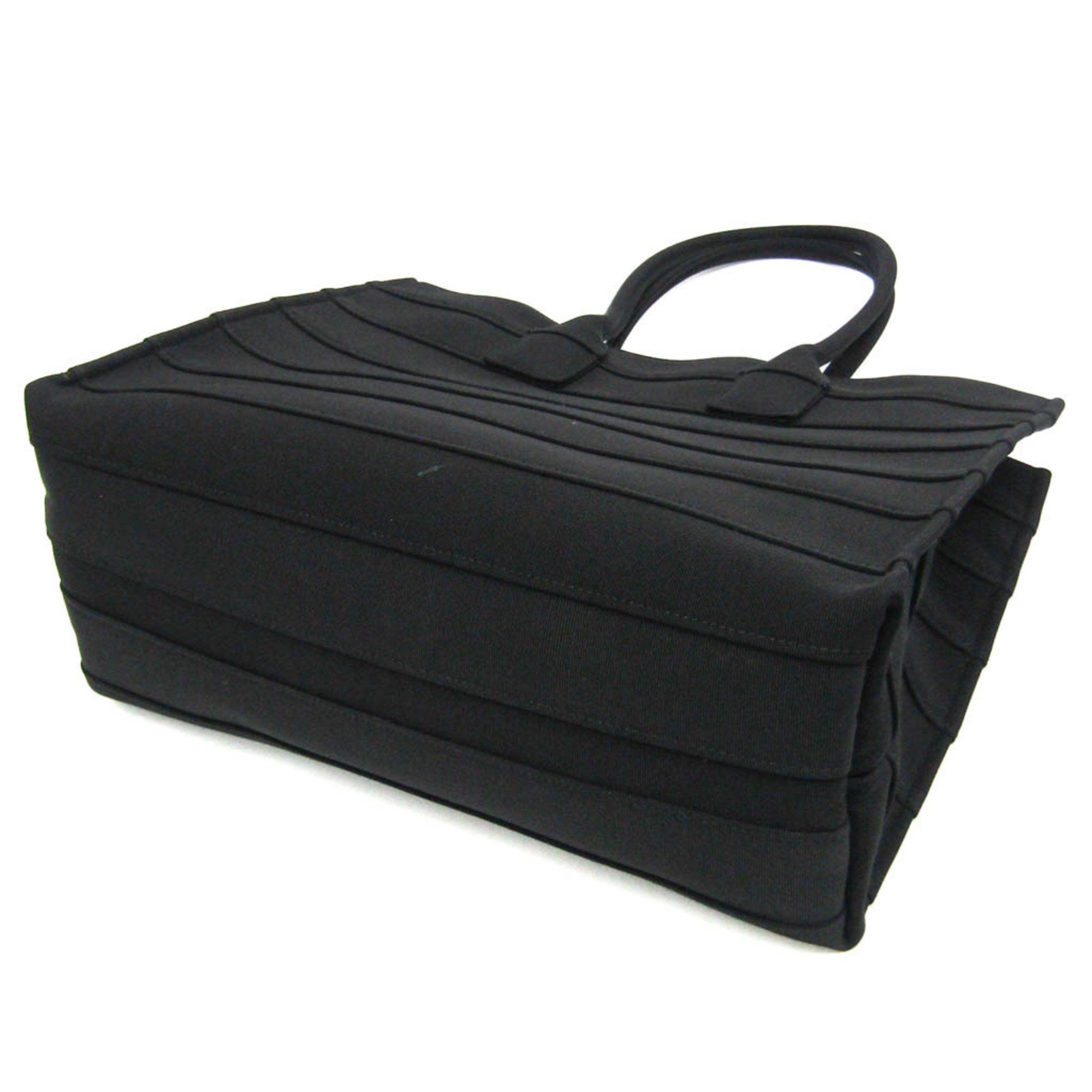 Salvatore Ferragamo Salvatore Ferragamo GG-213985 Men,Women Canvas Tote Bag Black Size ONE SIZE - 2 Thumbnail