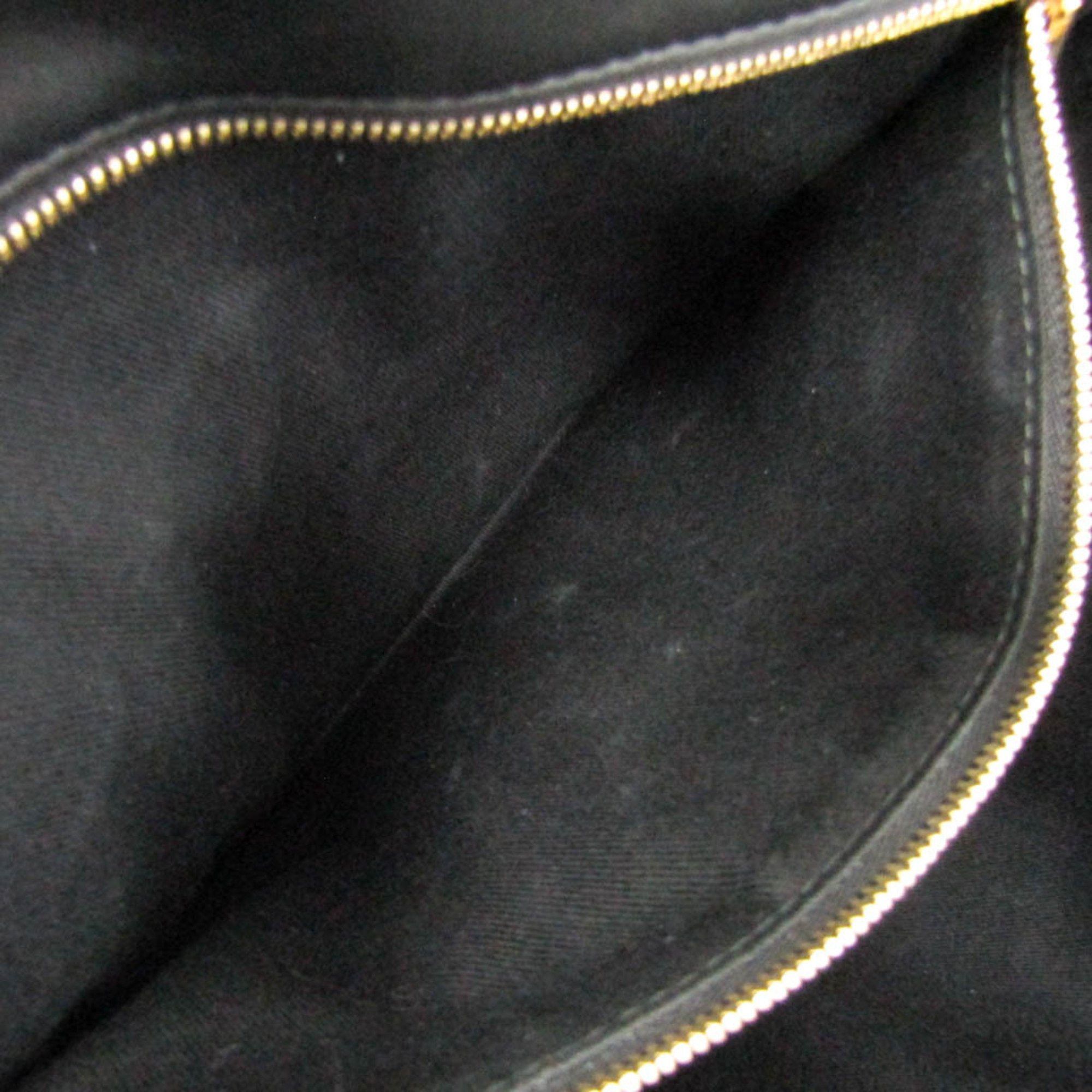 Salvatore Ferragamo Salvatore Ferragamo GG-213985 Men,Women Canvas Tote Bag Black Size ONE SIZE - 9 Thumbnail